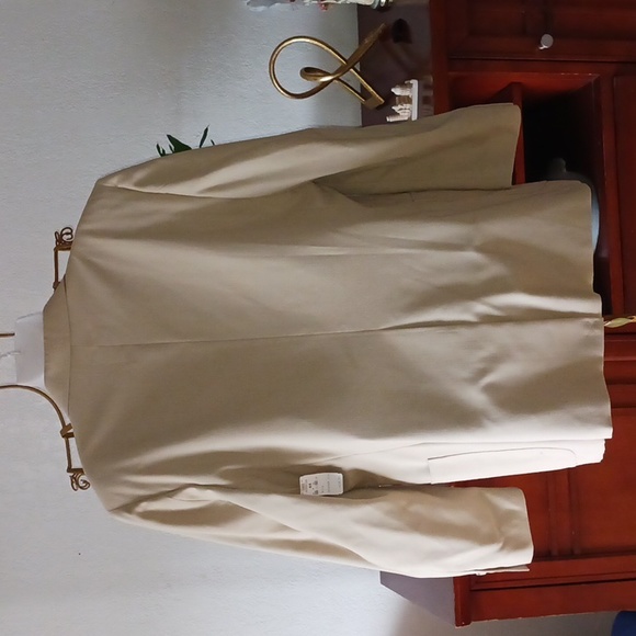 VINTAGE century club  Men's suit tan color  jacket size 44 W - Picture 2 of 9